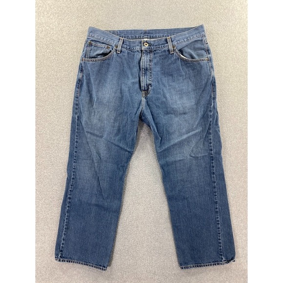 Ralph Lauren Other - RALPH LAUREN Jeans Men's 38x30 (Fits 36x27) Light Wash Leather Patch Vintage